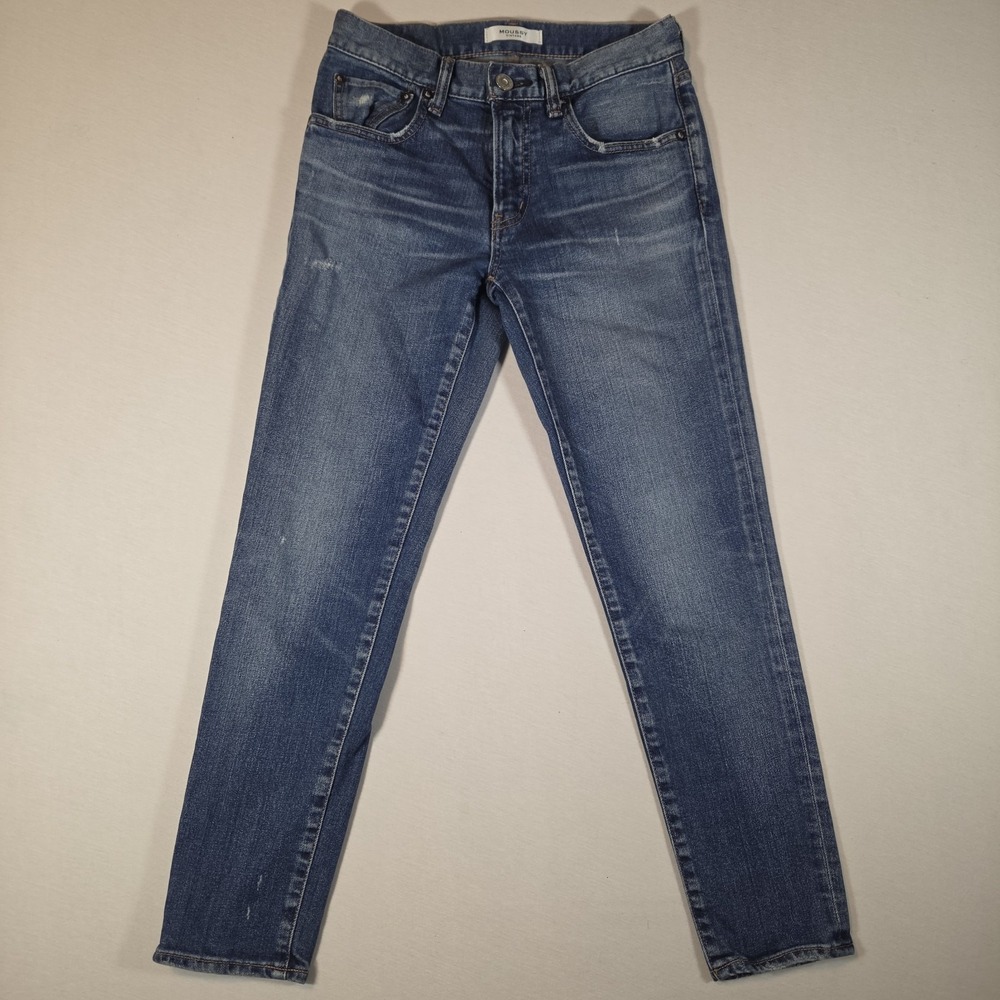 Moussy Vintage Jeans Velma Mid Rise Skinny Ankle Women's‎ size 26 Distressed